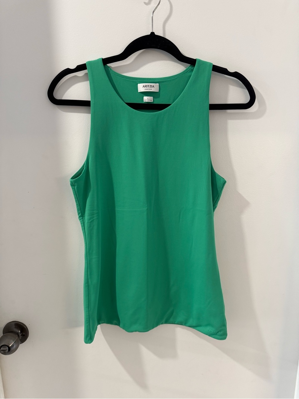 Aritzia Emerald Green Scoop Neck Tank